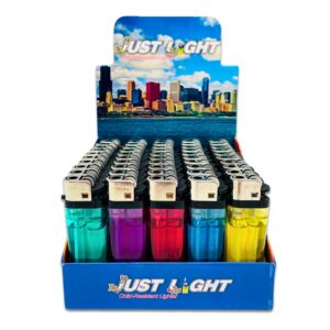 JUST LIGHT CHILD RESISTANT LIGHTERS 50PCS