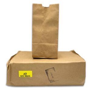 KRAFT PAPER BAGS SMALL 500PCS