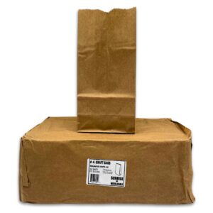 KRAFT PAPER BAGS MEDIUM 500PCS