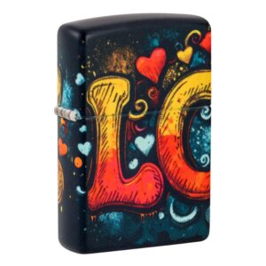 ZIPPO LIGHTER - LOVE DESIGN ($43.95)
