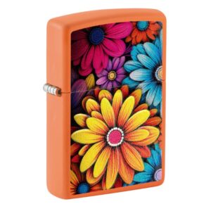 ZIPPO LIGHTER - FLOWER DESIGN ($39.95)