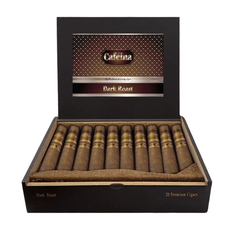 LUCKY CIGAR CAFEINA DARK ROAST CORONA 5.5X48 20PCS