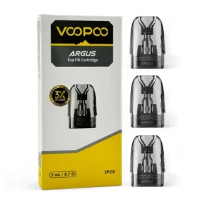 VOOPOO ARGUS TOP FILL CARTRIDGE (3ML) 3PCS