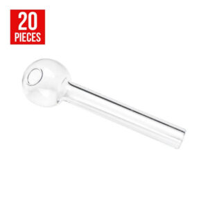 BUBBLER CLEAR 4" 20PCS [NO SHIPPING]