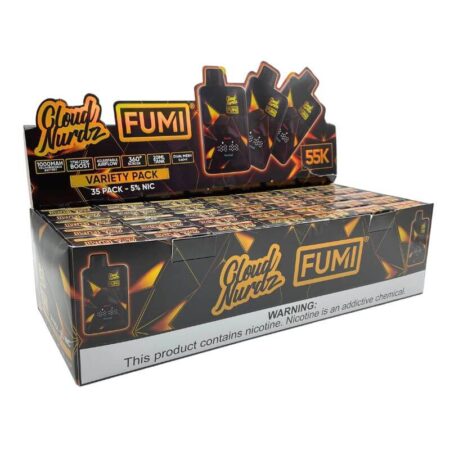 CLOUD NURDZ FUMI DISPLAY 55000 PUFFS 35PCS