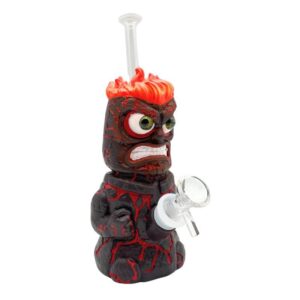 WATER PIPE TIKI MONSTER WITH LAVA 8.5"