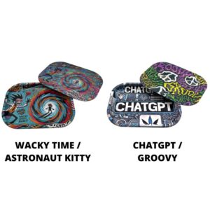 HIPSTER METAL TRAY + MAGNETIC LID 7" X 5"