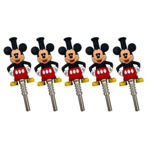 MICKEY MOUSE SILICONE NECTAR COLLECTOR 5PCS