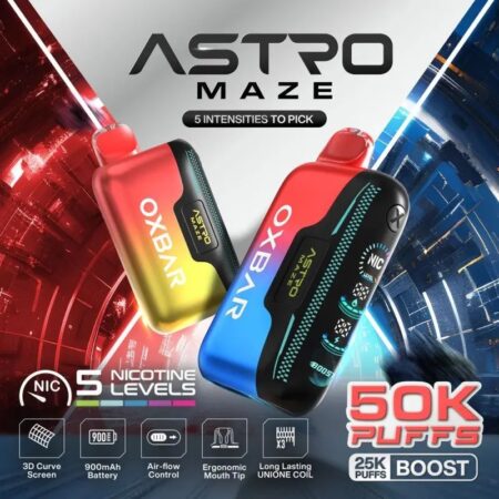 OXBAR ASTRO MAZE 50K PUFFS 5PCS