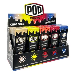 POP CONES UNBLEACHED KING SIZE VARIETY [2.0] 25/3 PACKS