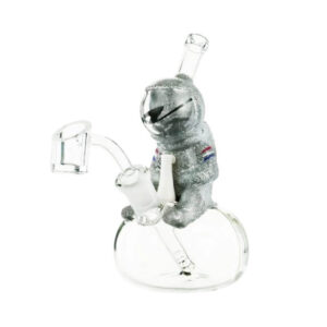 GLASS WATER PIPE ASTRONAUT 5" [NO SHIPPING]