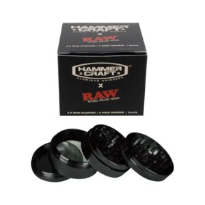 HAMMER CRAFT ALUMINUM GRINDERS X RAW 2.5"
