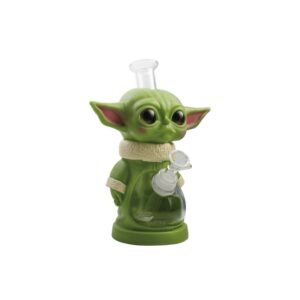 WATER PIPE PVC YODA 9" [NO SHIPPING]