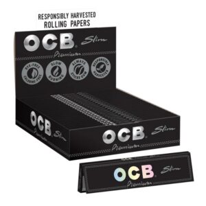 OCB PREMIUM ROLLING PAPERS SLIM SIZE 24PCS