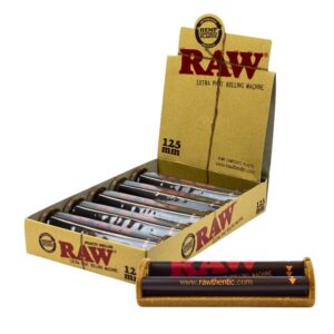RAW PHATTY ROLLER HEMP PLASTIC ROLLING MACHINE 125MM 6PCS
