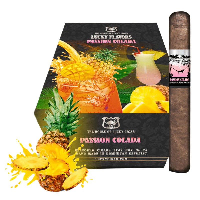 LUCKY CIGAR PASSION COLADA 5X42 24PCS