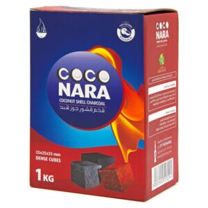 COCO NARA COCONUT SHELL CHARCOAL (1KG) 72PCS