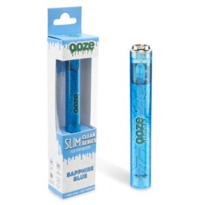 OOZE SLIM CLEAR SERIES VAPE PEN BATTERY 400MAH