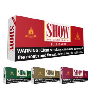 SHOW 100'S FILTERED CIGARS 10/20 PACKS