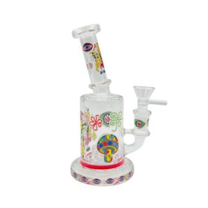 WATER PIPE 6.5" STRAIGHT RECYCLER [NO SHIPPING]