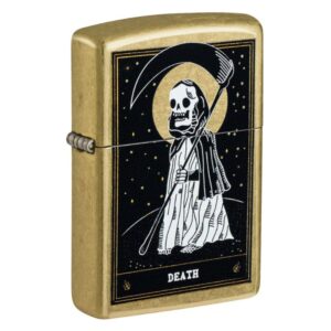 ZIPPO LIGHTER - DEATH CARD ($26.95)