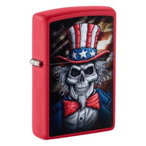 ZIPPO LIGHTER - UNCLE SAM SKULL ($31.95)