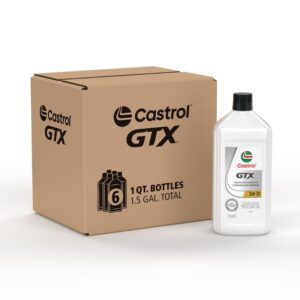 CASTROL GTX SYNTHETIC BLEND MOTOR OIL SAE 5W-30 1 QUART 6PCS [NO SHIPPING]