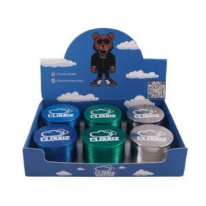 CLOUDS SMOKE METAL 63MM GRINDER 6PCS