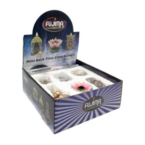 FUJIMA MINI ASSORTED BACKFLOW BURNER 6PCS