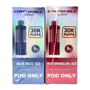 KRAVE COMPATIBLE POD 30K PUFFS 5PCS