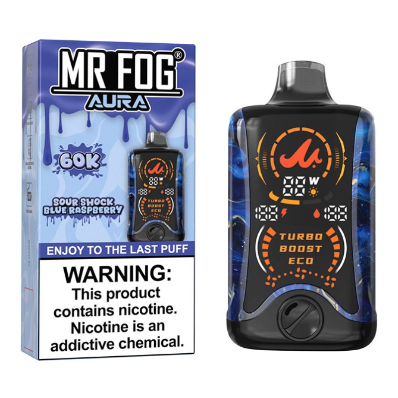 MR FOG AURA 60K PUFFS 5PCS - Image 4