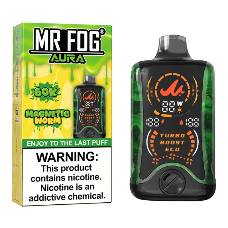 MR FOG AURA 60K PUFFS 5PCS - Image 6