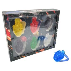 GLASS HAND PIPE GLYCERIN GEL GRENADE 6PCS (CTP054-MIX)