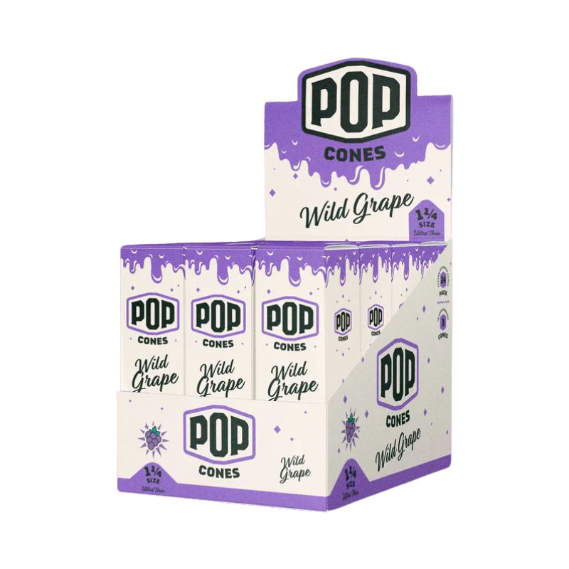POP CONES ULTRA THIN 1&1/4 SIZE 24/6 PACKS - Image 2