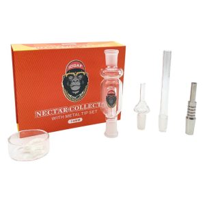 IDGAF NECTAR COLLECTOR WITH METAL TIP SET 14MM