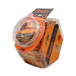 TOKEN QUALITY ROLLING PAPERS 1 1/4 SIZE (2 FOR $0.99) 100 PACKS JAR