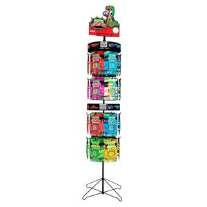 SOUR CHEWZ BANDS RACK 5.0 MIX FLAVORS 96PCS