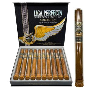 LUCKY CIGAR LIGA PERFECTA BOURBON KENTUCKY DOUBLE GRANDE 7.5X50 10PCS
