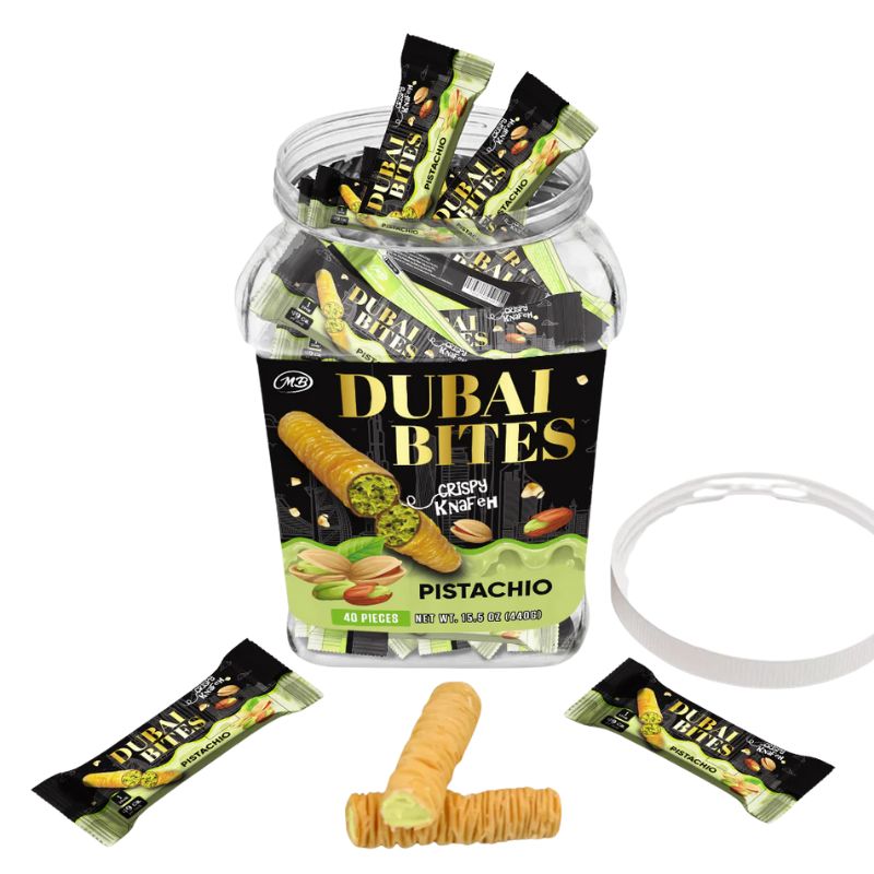 CRISPY KNAFEH DUBAI BITES JAR 40PCS