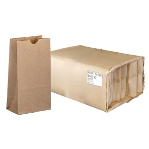 #2 KRAFT PAPER BAGS SMALL 500PCS