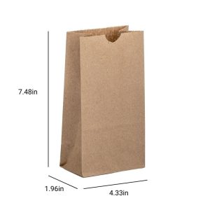 #2 KRAFT PAPER BAGS SMALL 500PCS