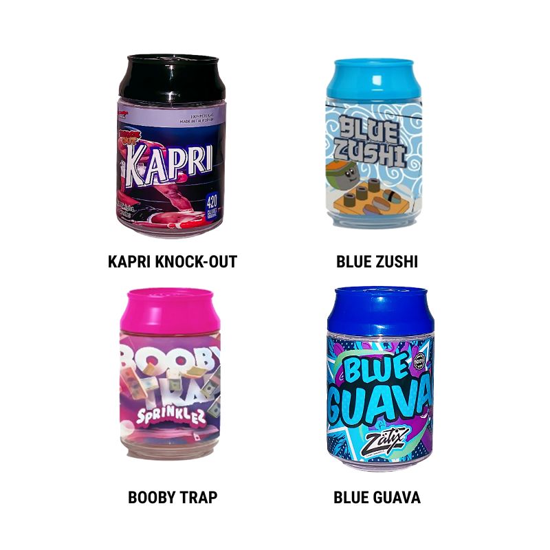 SMELLPROOF 3.5 PLASTIC CONTAINERS 12PCS