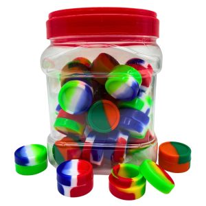 SILICONE CONTAINERS 3X2CM JAR 40PCS