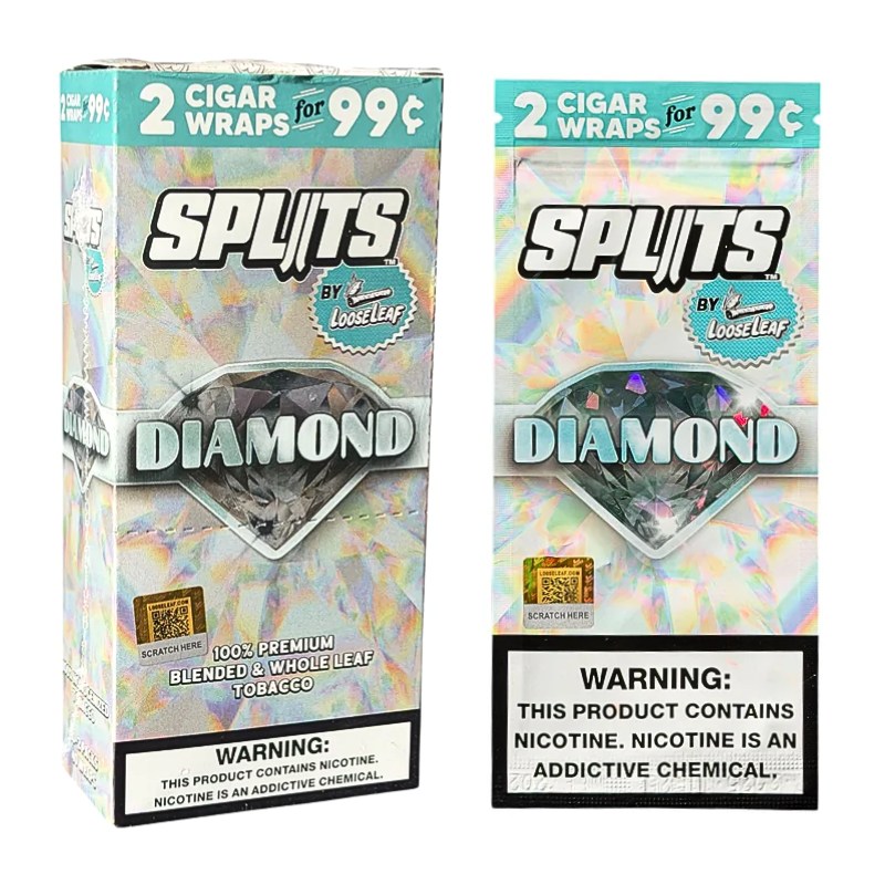 LOOSE LEAF SPLITS WRAPS 20/2 PACKS (2 FOR $0.99)