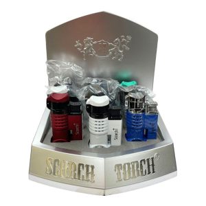 SCORCH TORCH TRIPLE FLAME W/ HOLDER & PUNCH 9PCS (61782) [NO SHIPPING]