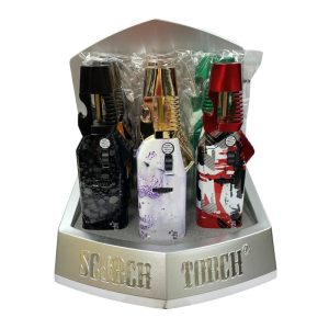 SCORCH TORCH TALL TORCH W/ BOTTLE OPENER & LOCK 9PCS (61866) [NO SHIPPING]