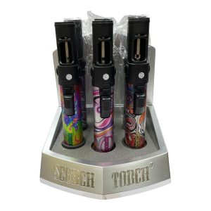 SCORCH TORCH TALL SINGLE FLAME W/ NOZZLE 6PCS (61870) [NO SHIPPING]