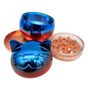 HERB GRINDERS 55MM LUCKY CAT MANEKI NEKO 6PCS