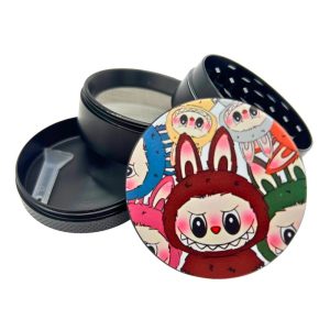 METAL HERB GRINDERS 44MM LABUBU 12PCS