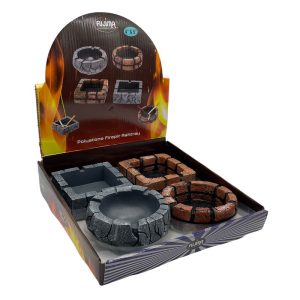 FUJIMA POLYSTONE FIREPIT ASHTRAY 4PCS